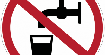 Restriction de l'eau potable